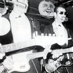 REX ROCKETS 5- Trichter Bar, Stuttgart vlnr: Rex von Harras - Piet Wezepoel