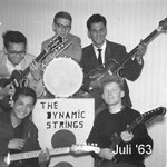 THE DYNAMIC STRING  vlnr: Niels Kolmus - Blaise Kolmus - Jan Veth - Bob Schenkhuizen - Rob Jansen (fotocollectie: Rob Jansen)