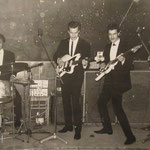 THE ORCHIDS vlnr: Albert van Haasen, Willy Muys, Theo Bijl en Ronny Celosse