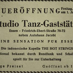 THE HOT STRINGS-  Essen (juni 1962)