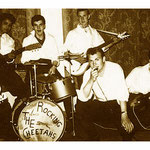 THE ROCKING CHEETAHS ca. 1960 - vlnr: Rudy Hermsen - Jannes Peeters - Jan Diekman - Ies Wolters - Joop Wolters - Ap Roelofs