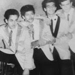 The Vampires (1966) vlnr: Jimmy Martherus, Ron Wagemakers, Roy Hemler en Ron Monteiro