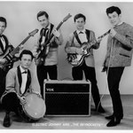 The Skyrockets met hun nieuwe zanger Willem Grift (begin 1964)