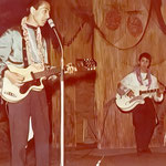 THE HAP CATS - Oktoberfest, München 1959 vlnr: Rob Boekholt - Vic Boekholt