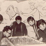 The Canaries in Tanzbar Rendez-Vous, Nurenberg (fotocollectie: Andy Dinsbach)