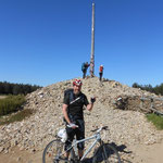 2013 - am Cruz de Ferro.....