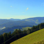 oben dann ein Blick zurück, in Richtung Teufelstein und Fischbach