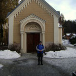 Ankunft bei der Kirche in Maria Fieberbründl
