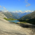 ein Blick nach vorne zeigt den Hintersee