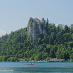 ...die Burg von Bled, diese wurde 1011 n. Chr. errichtet....
