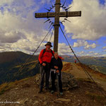 .....am Gipfel des Schoberriegel (2208 m) angekommen, Chapeau Luise, super......