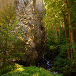 kurz vor Wald am Schoberpass ein kleiner Wasserfall....