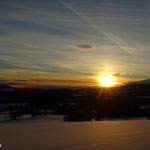 ......und der Sonnenaufgang über dem Masenberg.....