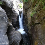 ....nicht mehr weit bis zum Austieg aus der Klamm....