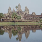 Der berühmte Tempel Angkor Wat in Kambodscha. Mehr Bilder in der Galerie Kambodscha.