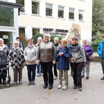 Die Kneippgruppe vor dem Kneipp - Bund - Hotel