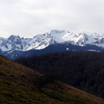 Monts d'Ossau enneigés.