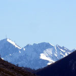 Zoom sur le Pic de Midi de Bigorre.