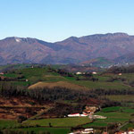 Autre vue sur la vallée et les crêtes d'Iparla.
