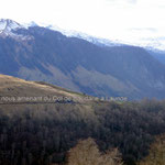 Vue depuis le Col d'Isson.
