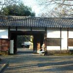 熊本城（熊本県熊本市中央区）復元櫨方門（ﾊｾﾞｶﾀﾓﾝ）現在は発売所に利用
