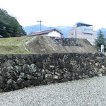 宇和島樺崎砲台（愛媛県宇和島市住吉町）砲台跡で3台の砲台の１つ
