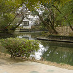 柳川城　袋小路（日本の道百選）から見る水路