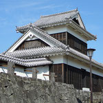 熊本城（熊本県熊本市中央区）西出丸北西にある復元戌亥櫓