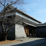 熊本城（熊本県熊本市中央区）二の丸側から復元西大手門