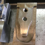 metal die cast for grinding steps
