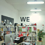 WE, 2014, banner, studio view