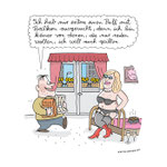 Leinwanddruck "Puff mit Balkon"