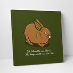 Leinwanddruck "Elend"