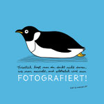 Leinwanddruck "Plötzlich fotografiert"