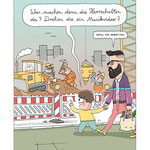 Leinwanddruck "Arbeiten"