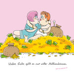 Leinwanddruck "Wahre Liebe"