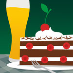 Leinwanddruck "Nachmittag oder Abend"