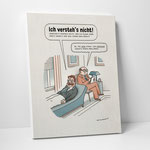 Leinwanddruck "Therapeut"