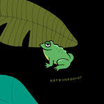 Leinwanddruck "Netter kleiner Frosch" – Detail