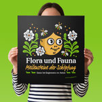 Leinwanddruck "Flora und Fauna"