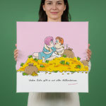 Leinwanddruck "Wahre Liebe"