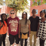 Schüler bei der Gorée-Rallye