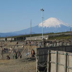 チサンマンション茅ヶ崎棟から見る富士山2