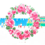 高島屋輪バラ企画　海ノミエル駅