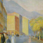 "Boldini à Nice" - 1917 - aquarelle (31x45)