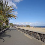 Gran Canaria - Blick auf den Strand von Playa del Ingles