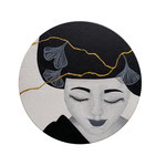 "Wabi-sabi"- Acrílico s/ tela- 20 cm - 2025