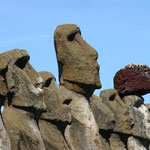 Rapa Nui (île de Pâques) - Chili : Les moaïs d'Hanga Rui