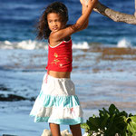 Niau (archipel des Tuamotu) - Polynésie française : La fillette