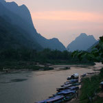 Muang Ngoi Neua - Laos : Magnifique vallée